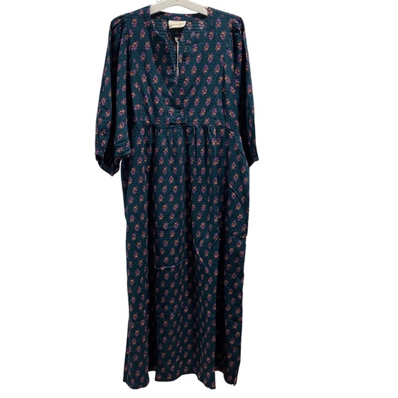 Universal Thread | Dresses | Universal Thread Navy Blue Balloon Sleeve ...